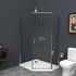 Душевой уголок UNO-195-PH-1-100/80-C-Cr BelBagno